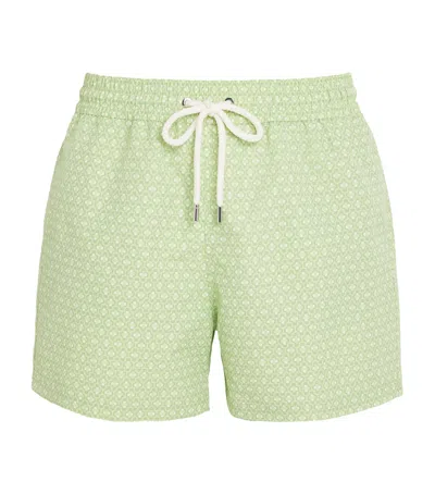 Frescobol Carioca Ipanema Rio Swim Shorts In Green