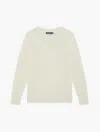 Frescobol Carioca Jardim Linen Sweater In Off-white