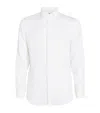 Frescobol Carioca Slim-fit Linen Button-up Shirt In White