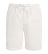 Frescobol Carioca Linen-cotton Felipe Shorts In White