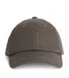 Frescobol Carioca Linen Fernando Baseball Cap In Green