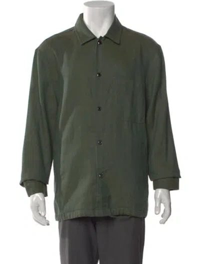 Pre-owned Frescobol Carioca Long Sleeve Shirt In Green