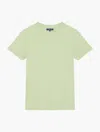 Frescobol Carioca Lucio Linen-cotton T-shirt In Pistachio