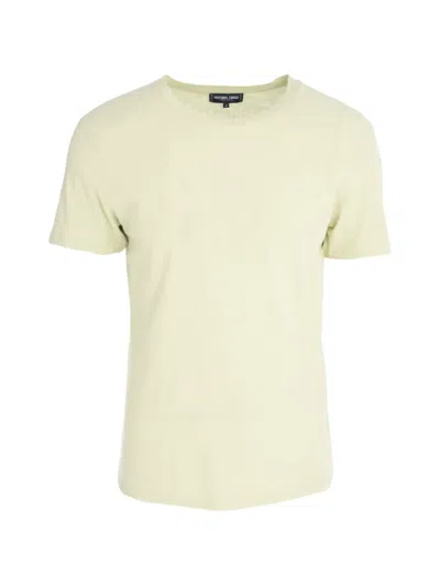 Frescobol Carioca Lucio Round-neck T-shirt In Yellow