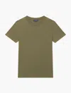 Frescobol Carioca Lucio T-shirt In Spinach
