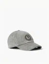 Frescobol Carioca Matos Terry Cap In Stone Grey