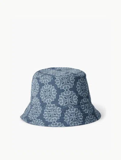 Frescobol Carioca Medalhao Leandro Bucket Hat In Summer Night & Cloud Blue