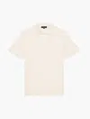 Frescobol Carioca Mello Linen Polo In Yellow Haze