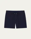 Frescobol Carioca Men's Augusto Towelling Shorts In Blue