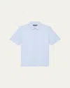 Frescobol Carioca Castro Linen Shirt In Baby Blue