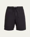 Frescobol Carioca Felipe Elastic-waist Shorts In Black