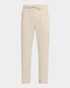 Frescobol Carioca Oscar Drawstring Chino Trousers In Neutrals