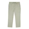 Frescobol Carioca Men's Oscar Str Linen Chinos In Gray