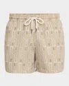Frescobol Carioca Rio Swim Short In Dried Moss