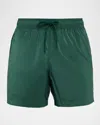 Frescobol Carioca Mens Salvador Drawstring Swim Shorts Evergreen Xxl In Green