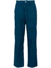 Frescobol Carioca Mendes Drawstring Trousers In Blue