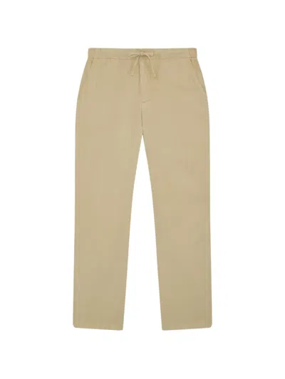 Frescobol Carioca Mendes Drawstring Trousers In Brown