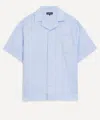 Frescobol Carioca Mens Angelo Linen Shirt