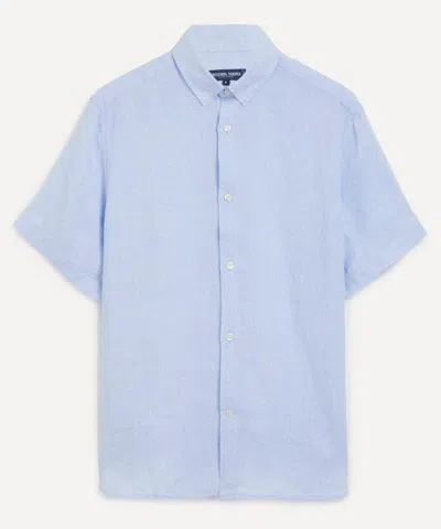 Frescobol Carioca Mens Castro Linen Shirt
