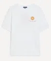Frescobol Carioca Mens Dinis Printed T-shirt In White