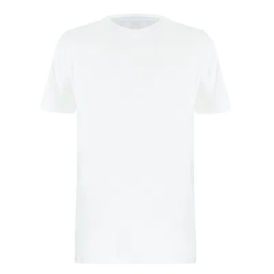 Frescobol Carioca Mens Linen White T Shirt