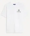 Frescobol Carioca Mens Rosa Clube De Praia Embroidered T-shirt In White