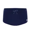 Frescobol Carioca Mens Swim Briefs In Navy Blue In Blue
