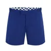 Frescobol Carioca Mens Tailored Swim Shorts In Navy Blue