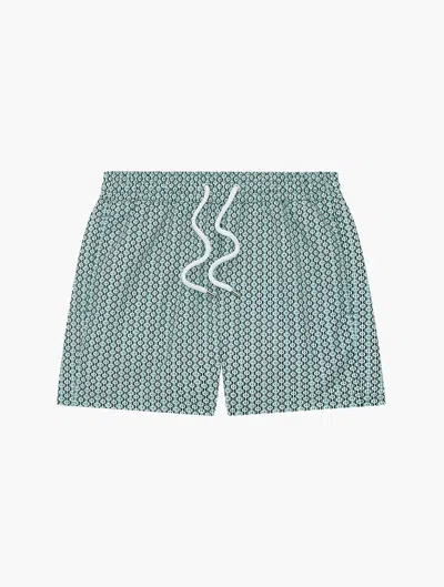 Frescobol Carioca Micro Ipanema Camada Sport Swim Shorts In Sky Light & Perennial Blue