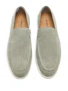 Frescobol Carioca Miguel Round-toe Loafers In Gray