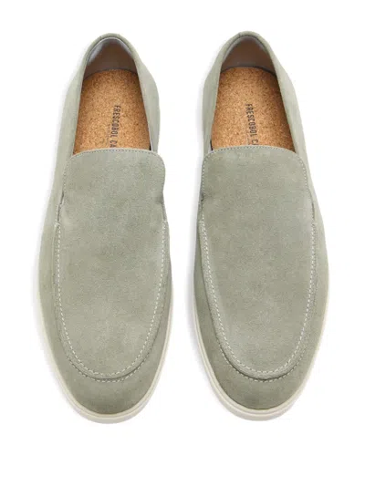 Frescobol Carioca Miguel Round-toe Loafers In Gray