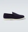 Frescobol Carioca Miguel Suede Loafers