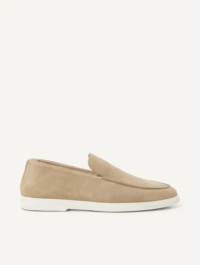 Frescobol Carioca Miguel Suede Loafers In Brown
