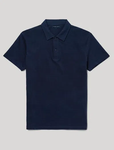 Frescobol Carioca Navy Blue Polo Shirt