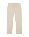 Frescobol Carioca Oscar Drawstring Chino Trousers In Sand