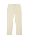 Frescobol Carioca Oscar Herringbone Trousers In Yellow
