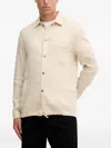 Frescobol Carioca Patch-pocket Drawstring Jacket In Neutral