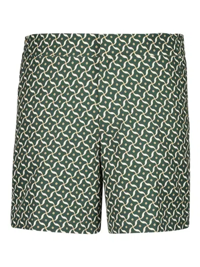 Frescobol Carioca Porto Lotus Swim Shorts In Green