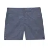 Frescobol Carioca Quick Dry Swim Shorts In Navy Blue In Blue