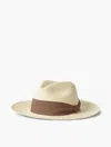 Frescobol Carioca Rafael Panama Hat In Desert