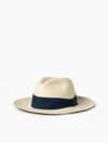 Frescobol Carioca Rafael Panama Hat In Perennial Blue
