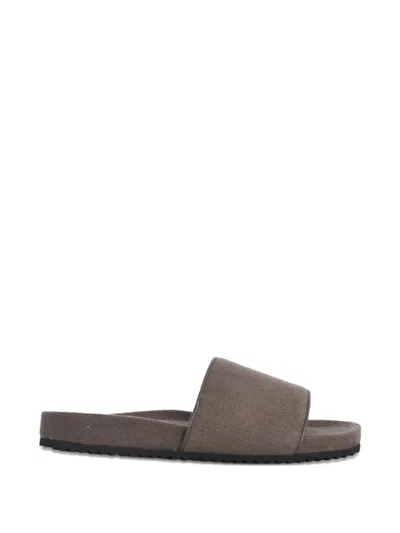 Frescobol Carioca Renato Open-toe Sandals In Brown