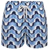 Frescobol Carioca Rio Deserto Print Swimshorts Dusk &amp; Denim Blue In Multi
