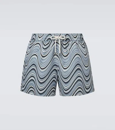 Frescobol Carioca Rio Printed Swim Shorts In Multi