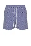 Frescobol Carioca Rio Printed Drawstring 4.5 Swim Shorts In Angra Print
