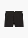 Frescobol Carioca Rio Straight-leg Mid-length Swim Shorts In Black