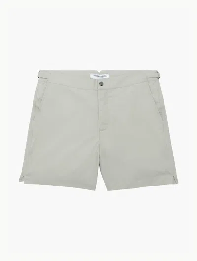 Frescobol Carioca Rio Tailored Swim Shorts In Light Grey