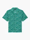 Frescobol Carioca Roberto Abstract Linen Shirt