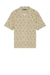 Frescobol Carioca Roberto Palmeira Printed Linen Shirt