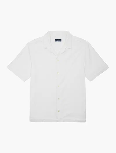Frescobol Carioca Angelo Linen Shirt In White